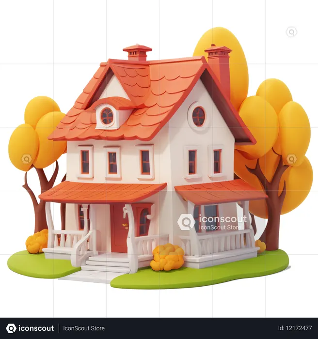Charming House  AI Image
